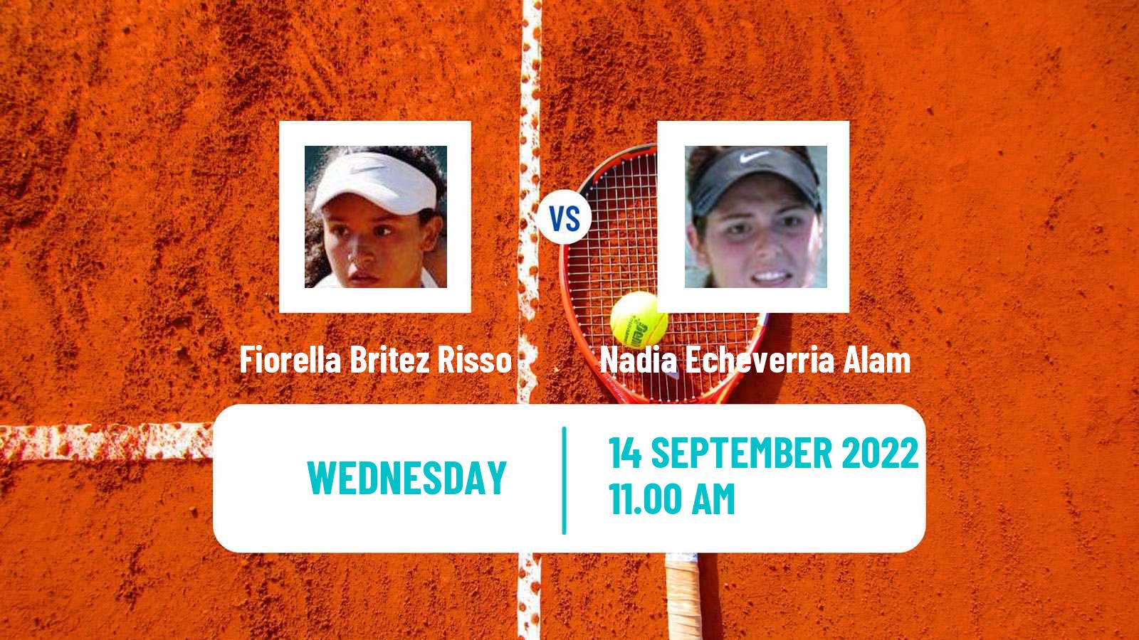 Tennis ITF Tournaments Fiorella Britez Risso - Nadia Echeverria Alam