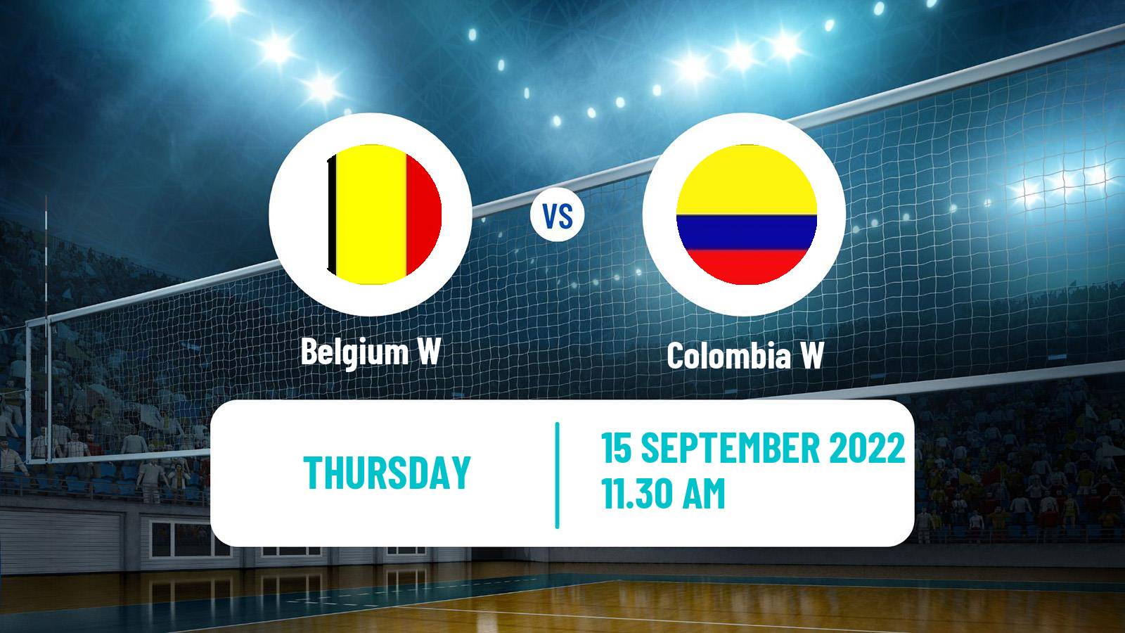 Volleyball Friendly International Volleyball Women Belgium W - Colombia W