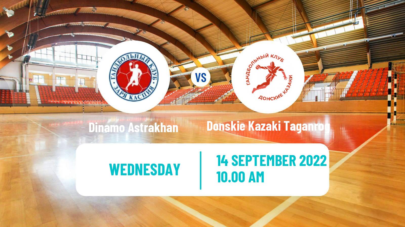 Handball Russian Superleague Handball Dinamo Astrakhan - Donskie Kazaki Taganrog