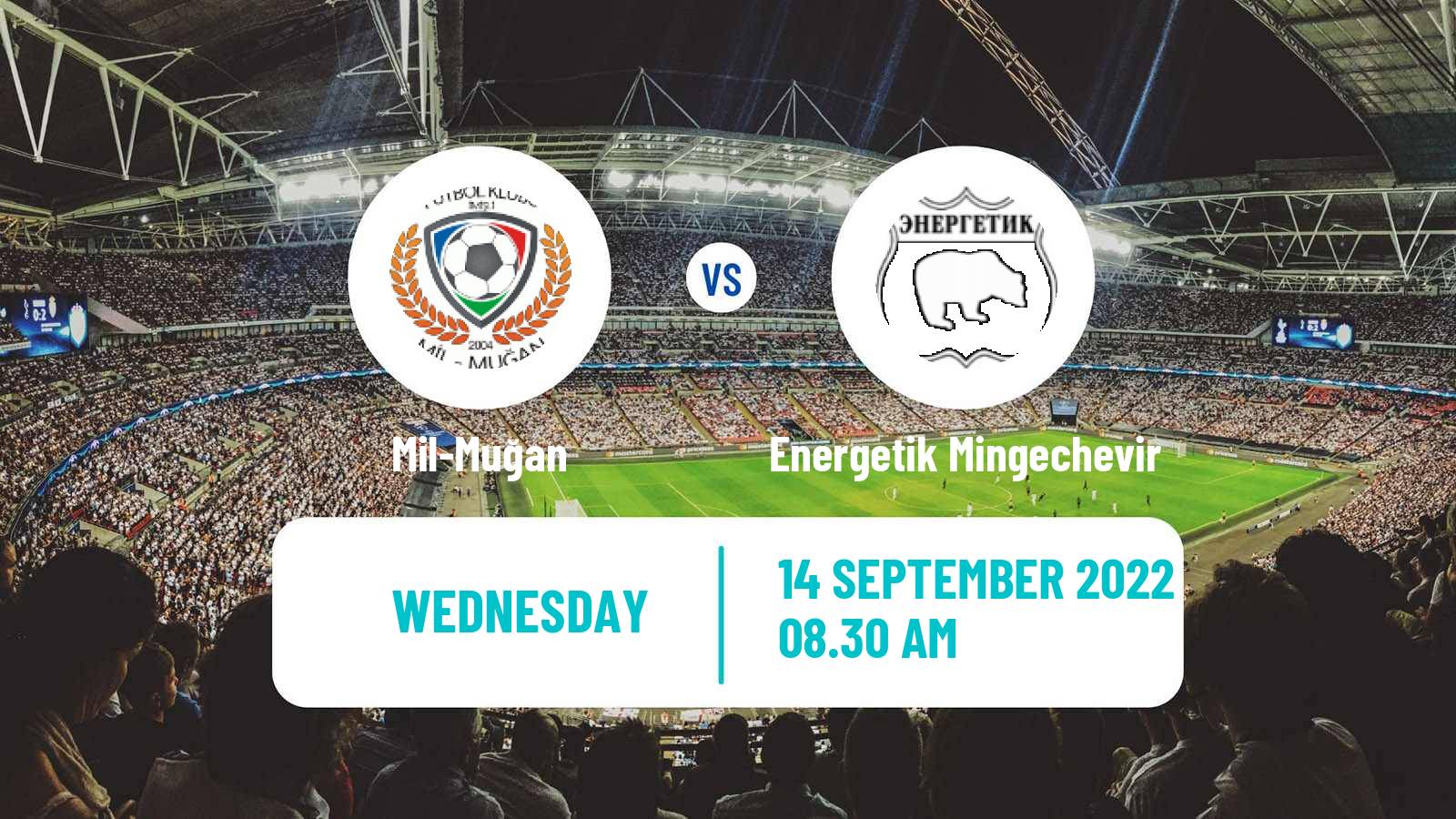 Soccer Azerbaijan First Division Mil-Muğan - Energetik Mingechevir