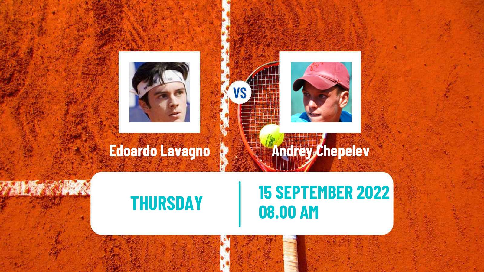 Tennis ITF Tournaments Edoardo Lavagno - Andrey Chepelev