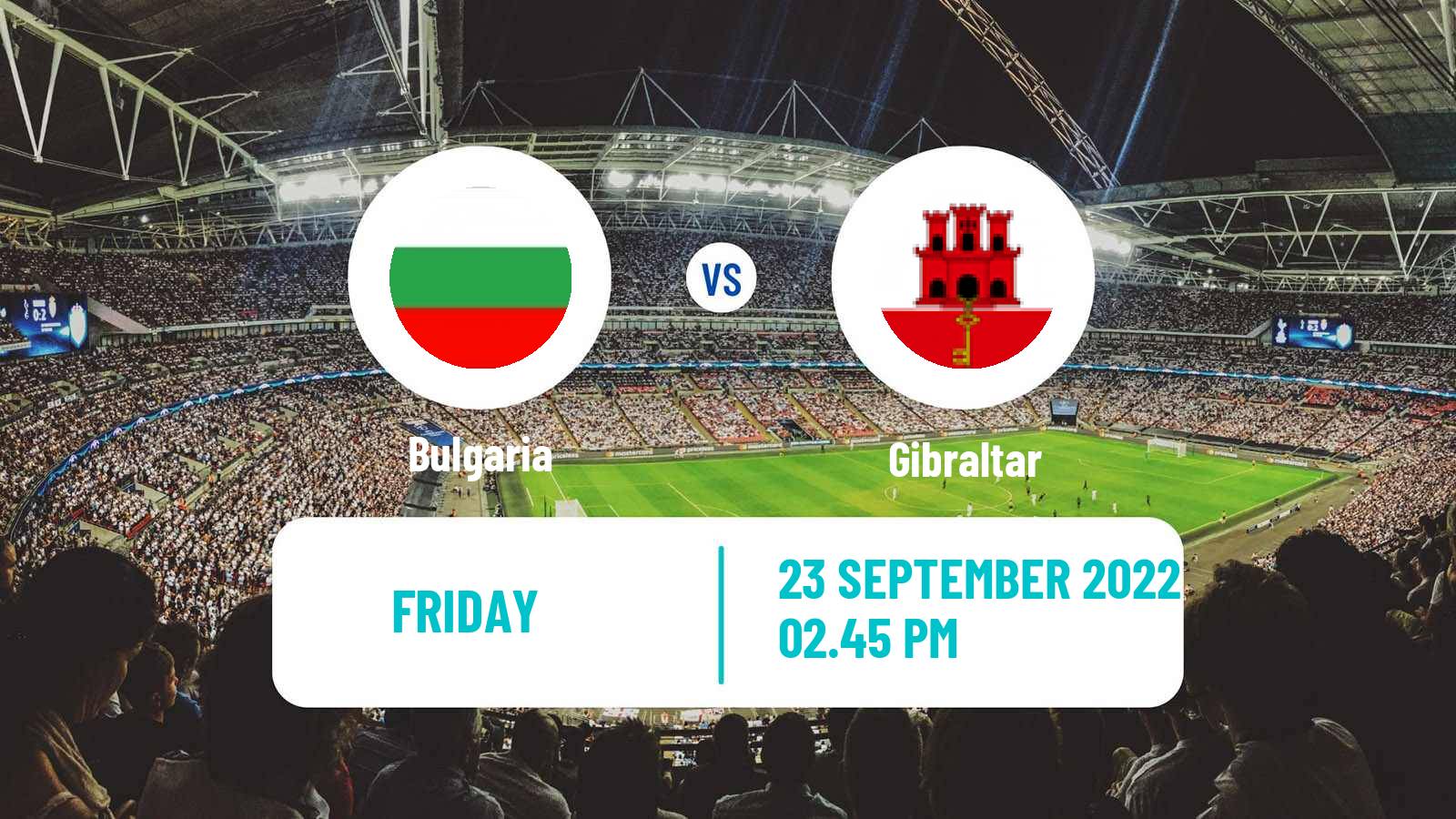 Soccer UEFA Nations League Bulgaria - Gibraltar