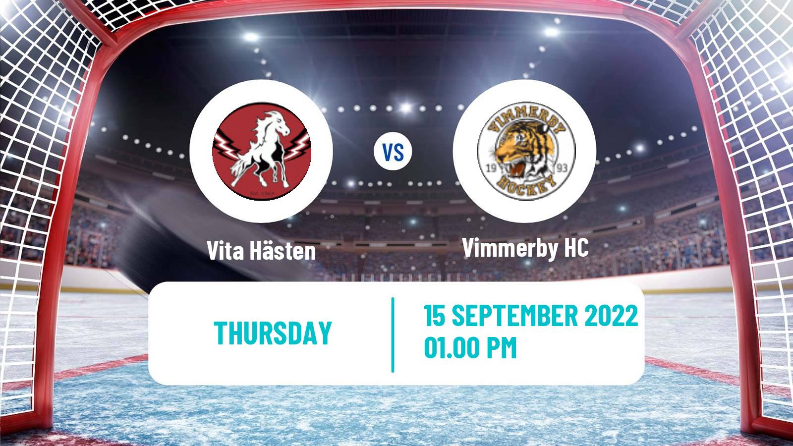 Hockey Club Friendly Ice Hockey Vita Hästen - Vimmerby