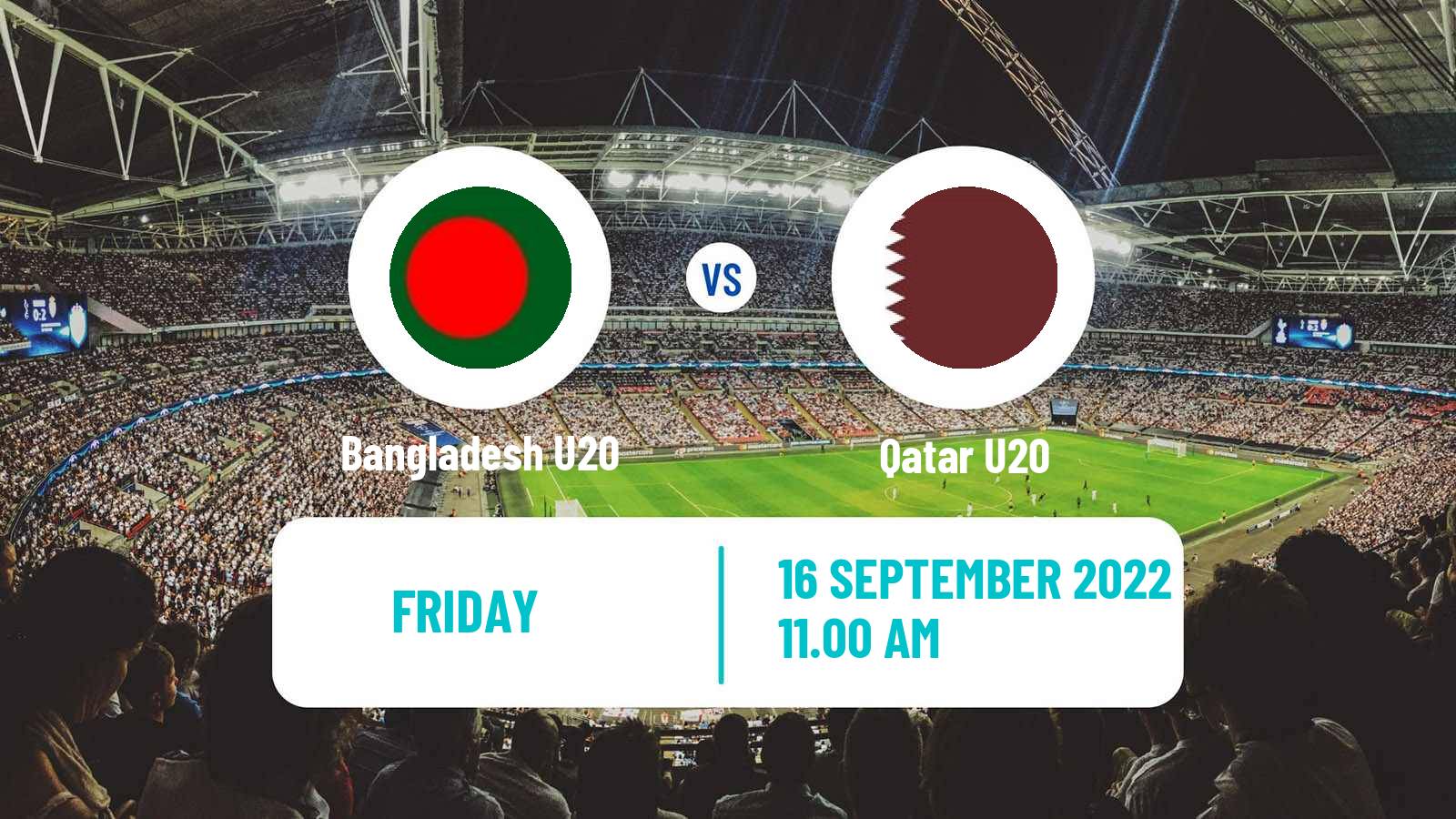 Soccer AFC Championship U20 Bangladesh U20 - Qatar U20