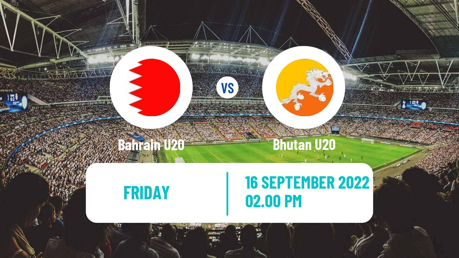 Soccer AFC Championship U20 Bahrain U20 - Bhutan U20