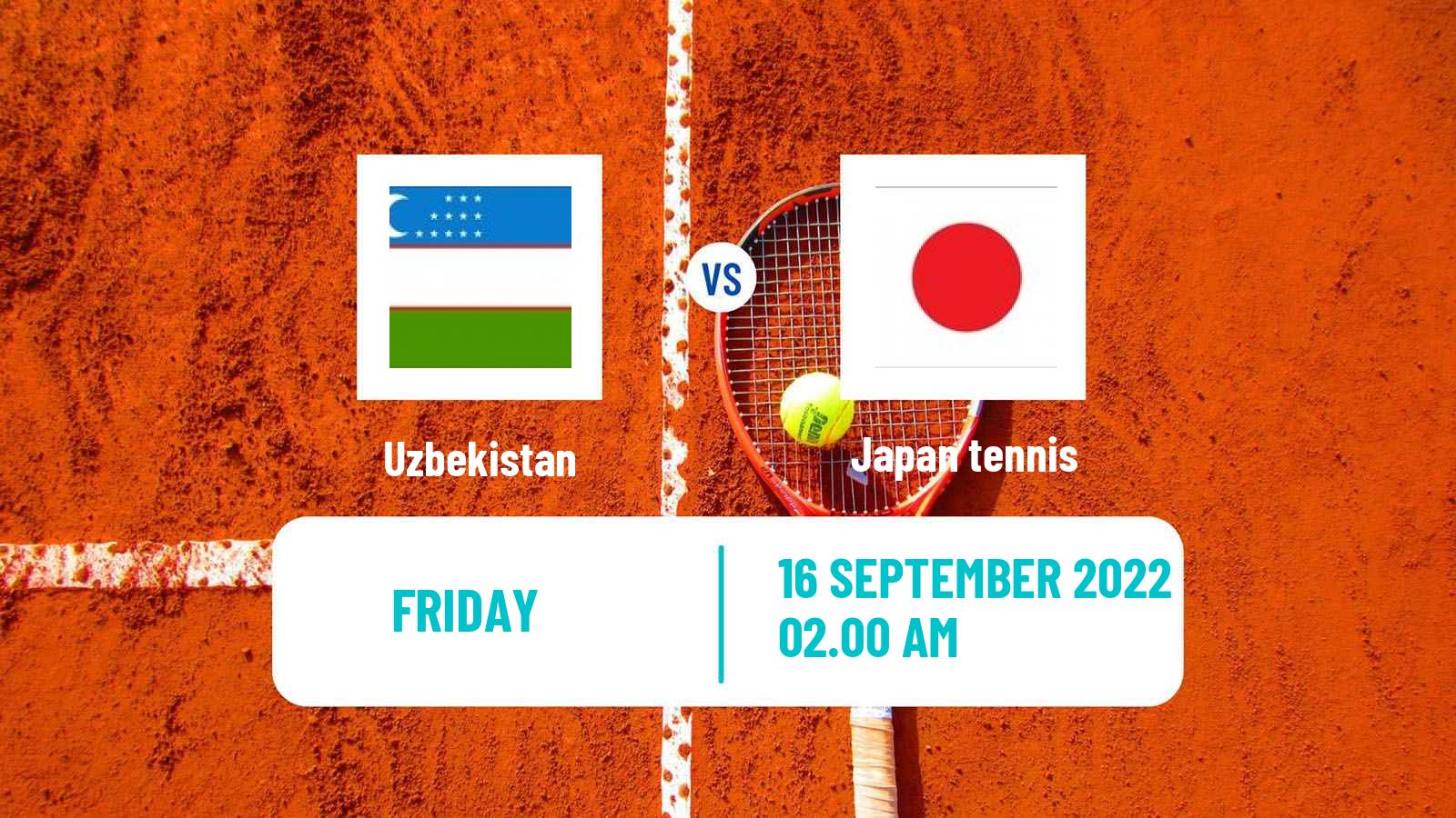 Tennis Davis Cup World Group I Teams Uzbekistan - Japan
