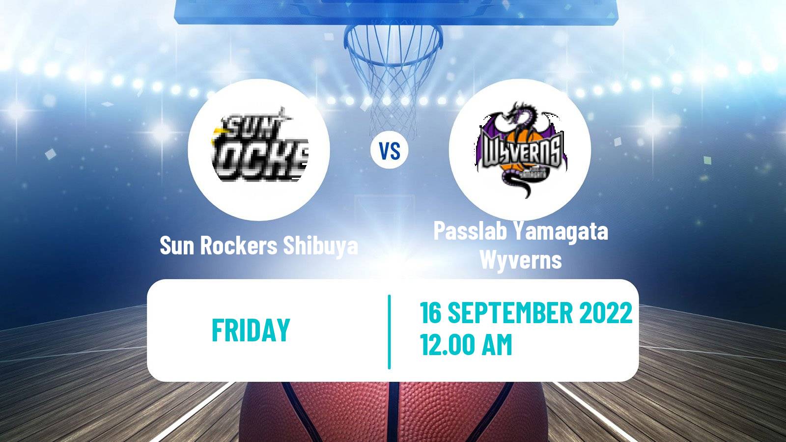 Basketball Club Friendly Basketball Sun Rockers Shibuya - Passlab Yamagata Wyverns