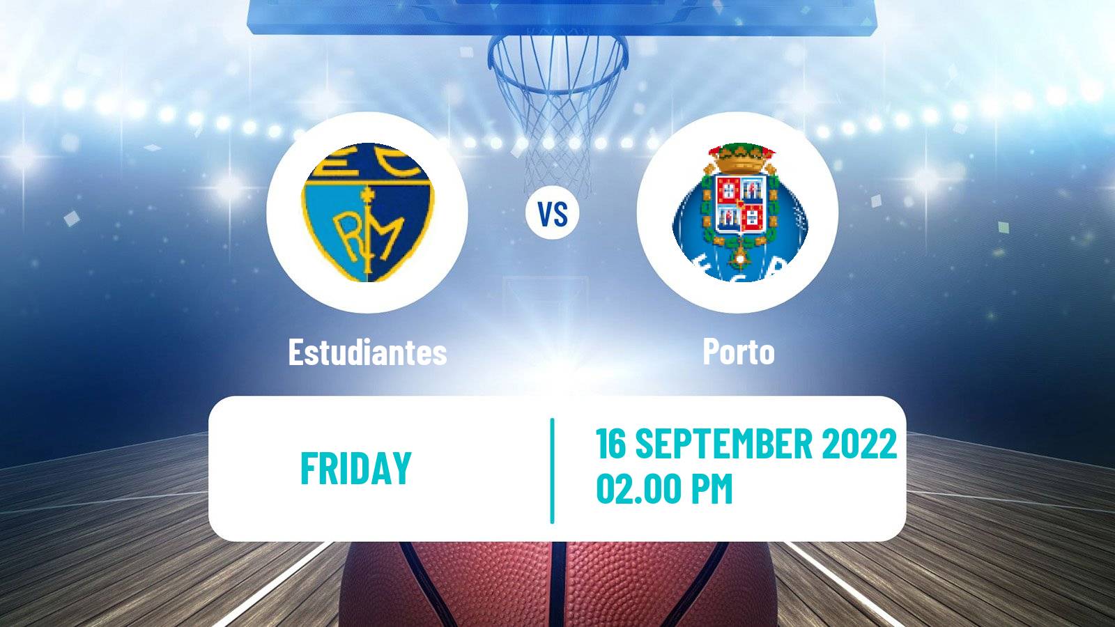 Basketball Club Friendly Basketball Estudiantes - Porto