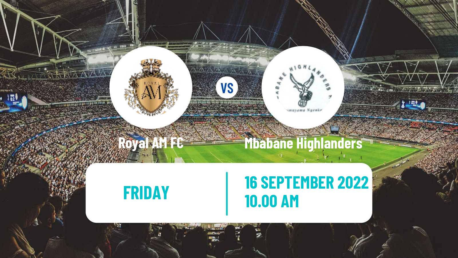 Soccer CAF Confederation Cup Royal AM - Mbabane Highlanders