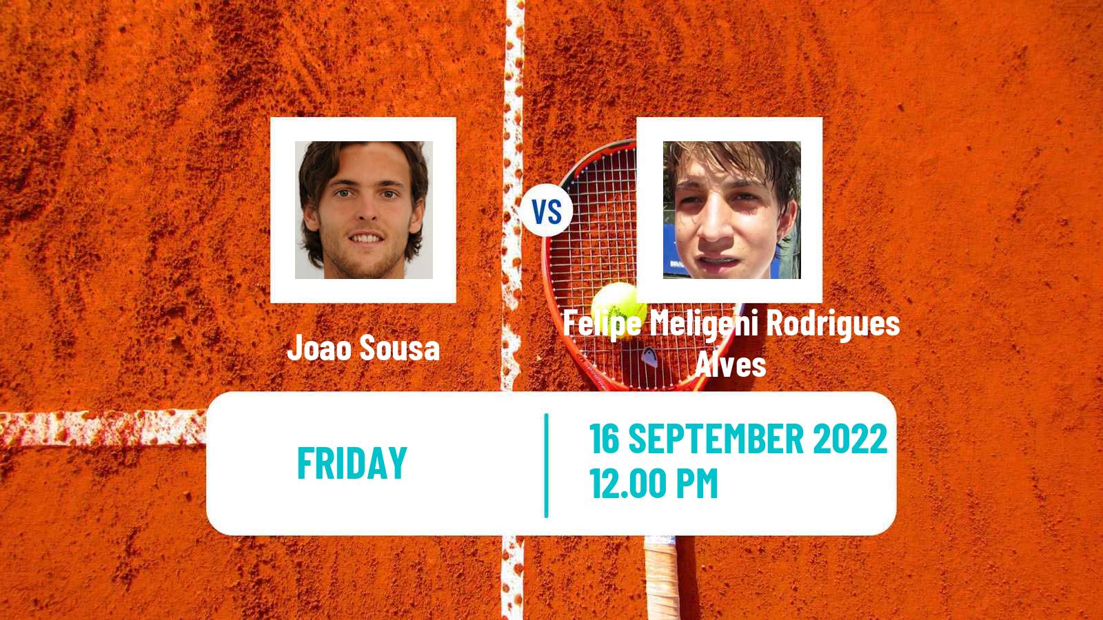 Tennis Davis Cup World Group I Joao Sousa - Felipe Meligeni Rodrigues Alves
