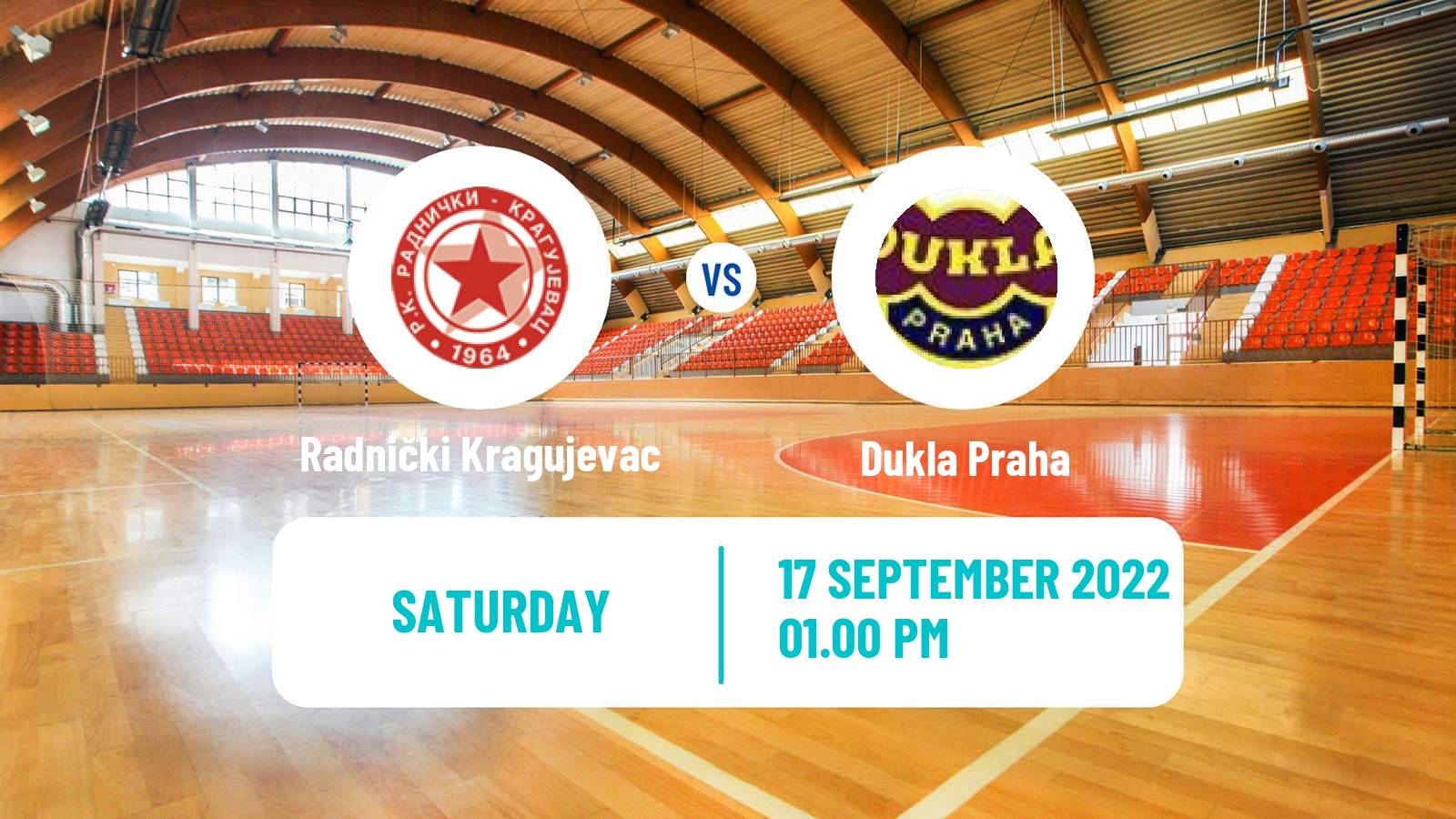 Handball EHF European Cup Radnički Kragujevac - Dukla Praha