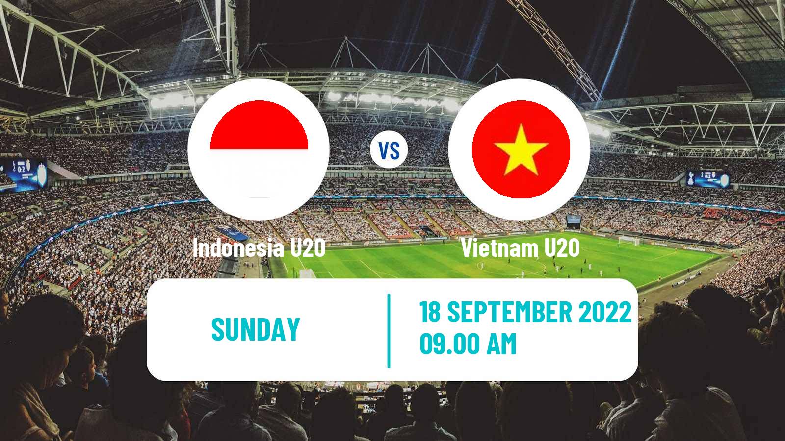 Soccer AFC Championship U20 Indonesia U20 - Vietnam U20