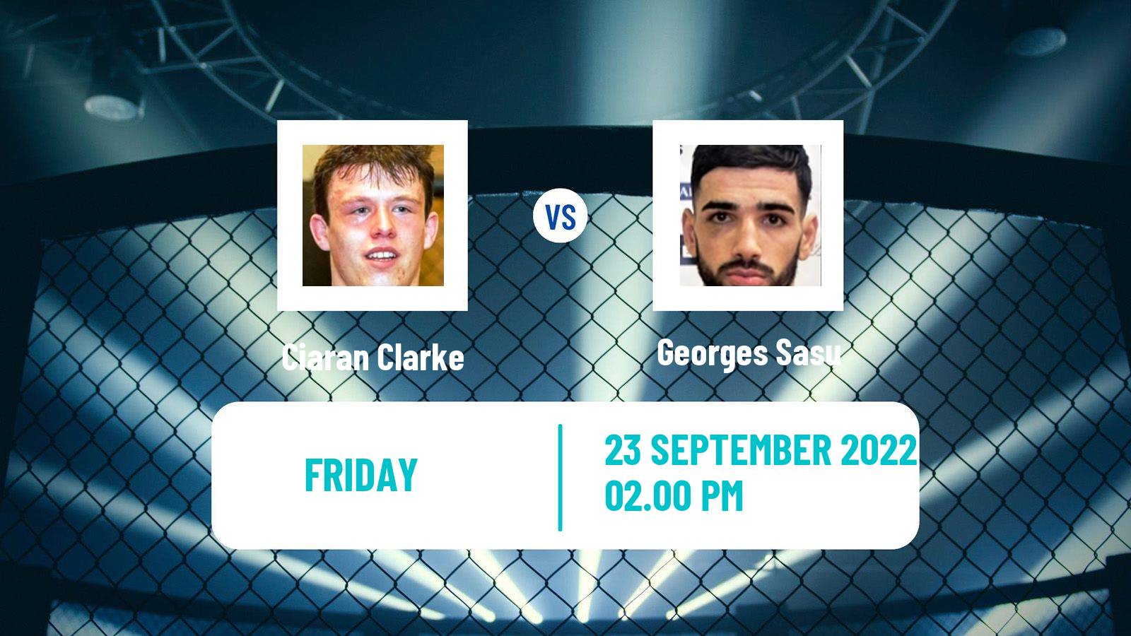 MMA MMA Ciaran Clarke - Georges Sasu