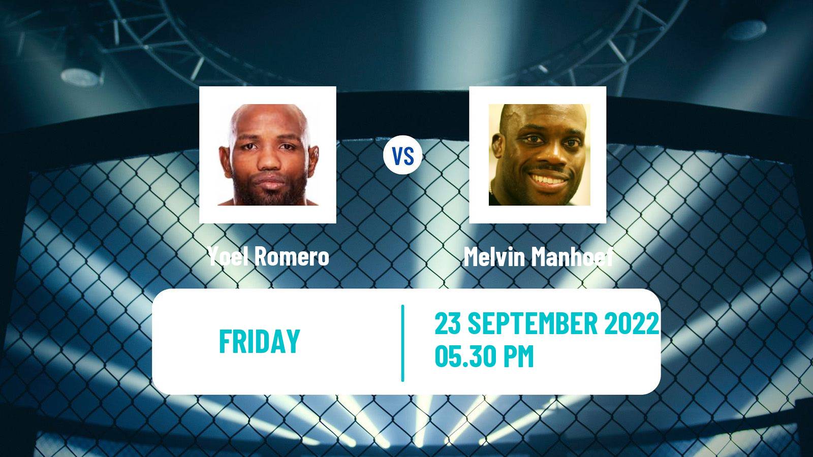 MMA MMA Yoel Romero - Melvin Manhoef