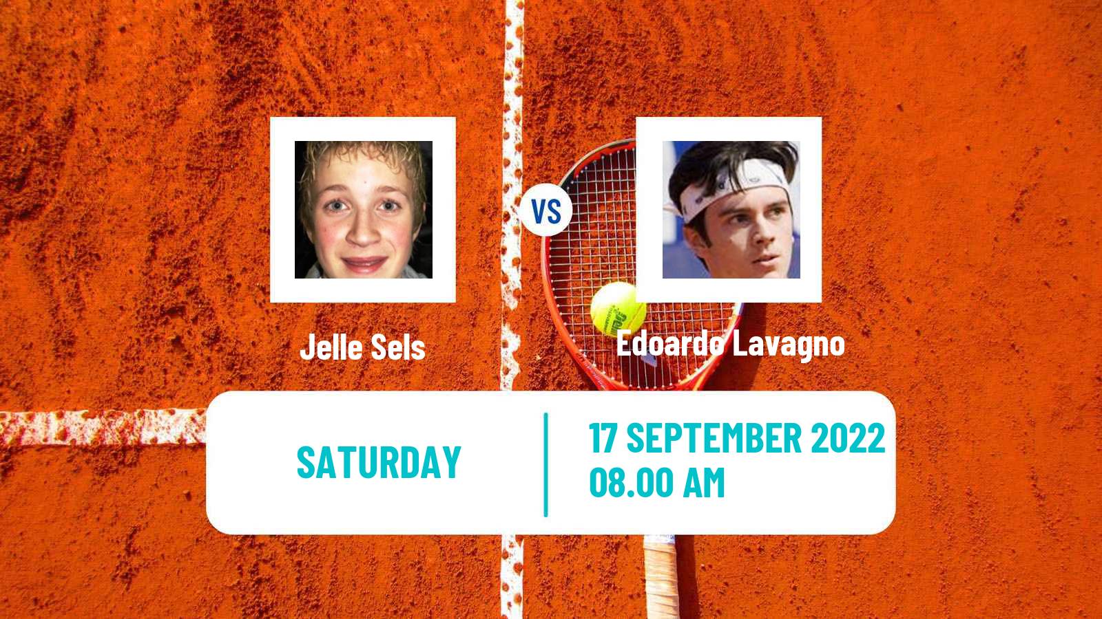 Tennis ITF Tournaments Jelle Sels - Edoardo Lavagno