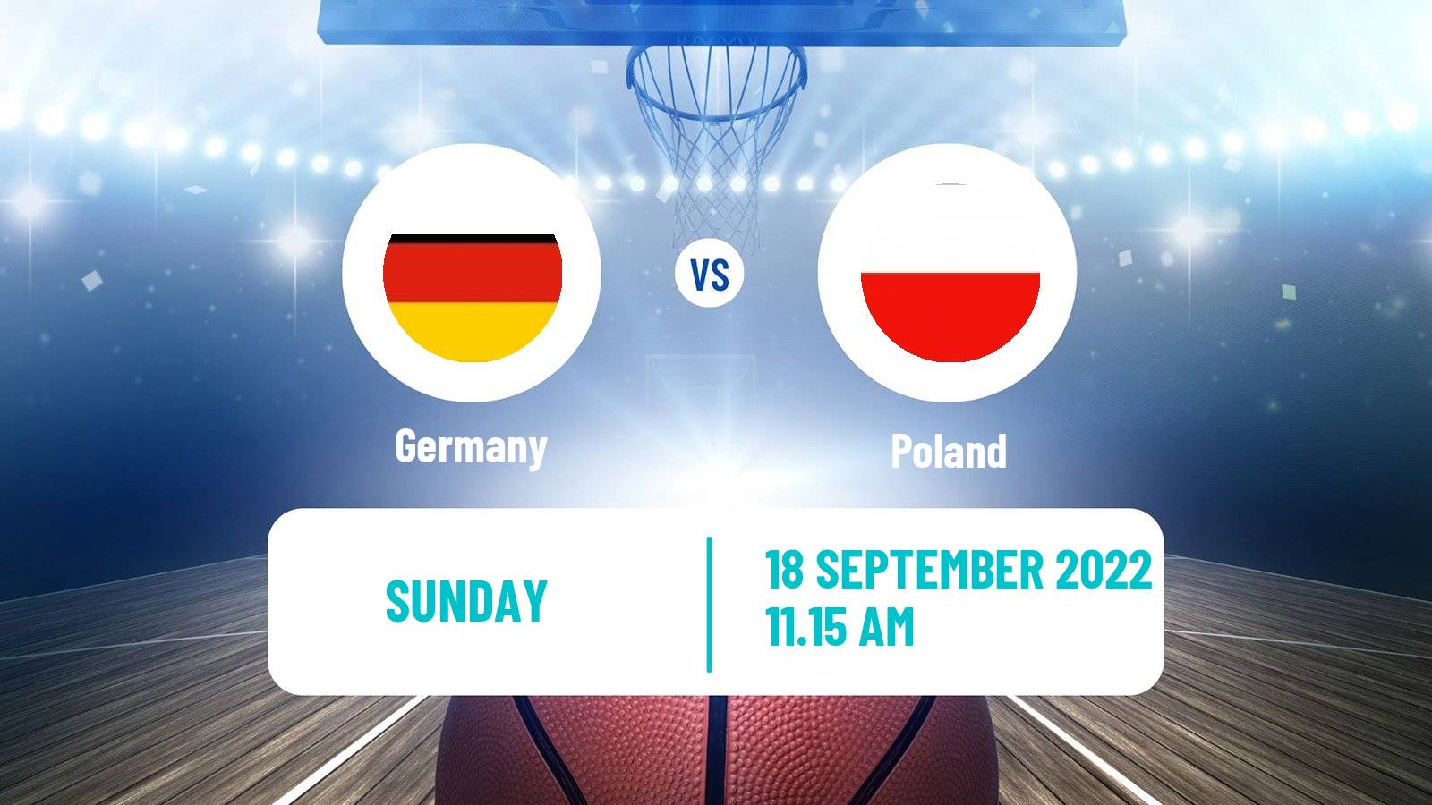 Basketball EuroBasket Germany - Poland