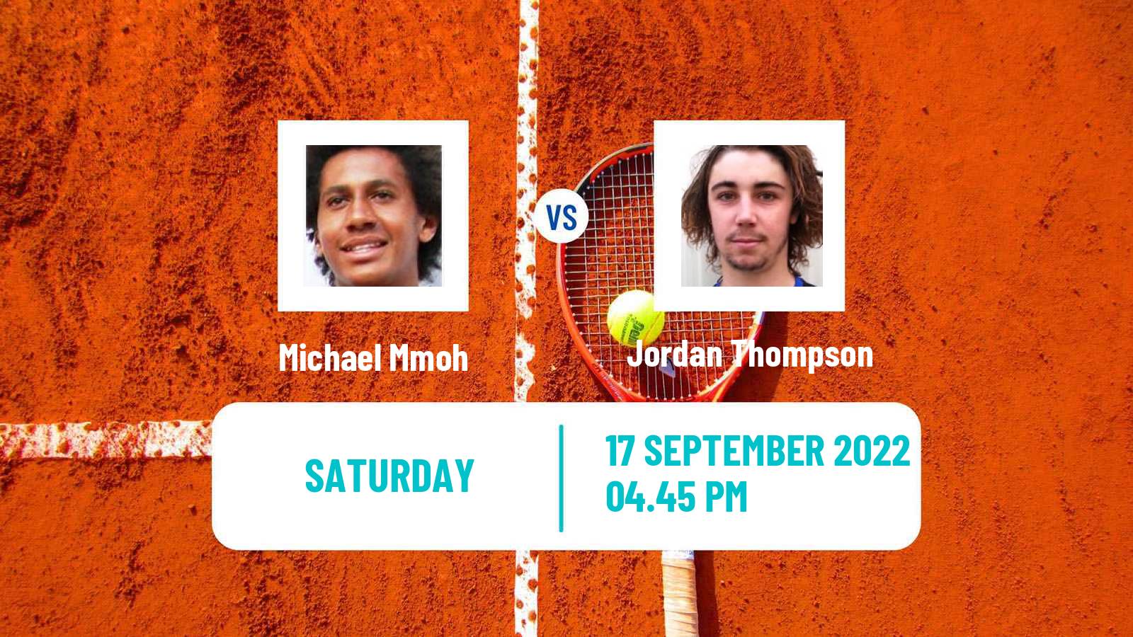 Tennis ATP Challenger Michael Mmoh - Jordan Thompson