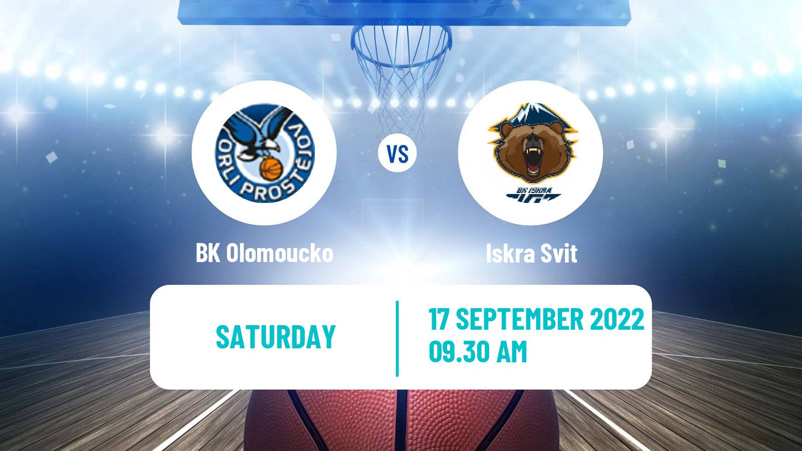 Basketball Federal Cup Basketball Olomoucko - Iskra Svit