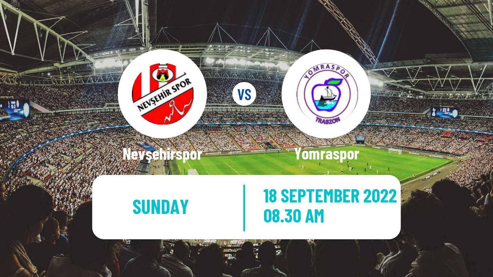 Soccer Turkish 3 Lig Group 1 Nevşehirspor - Yomraspor