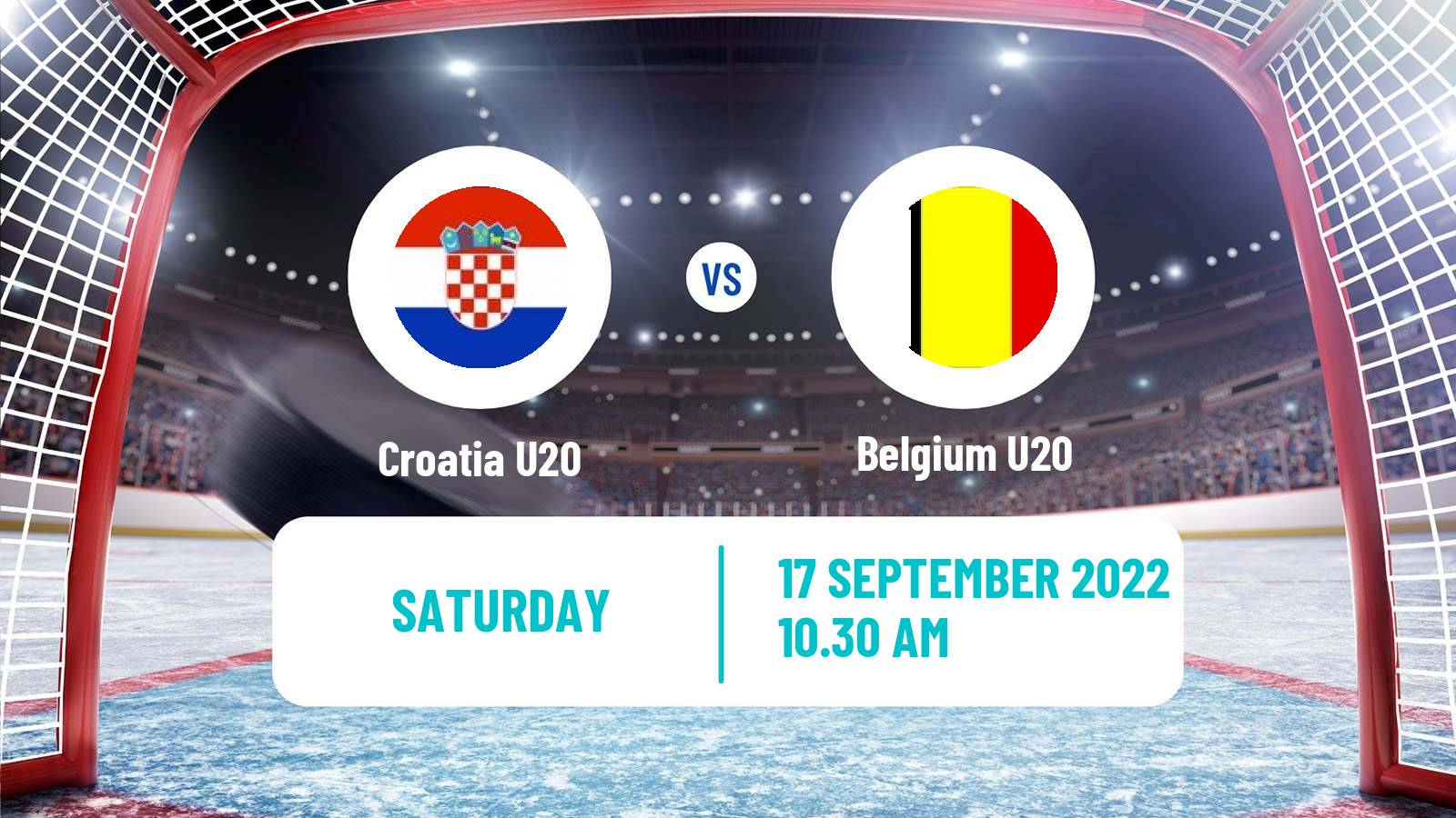 Hockey IIHF World U20 Championship IIB Croatia U20 - Belgium U20