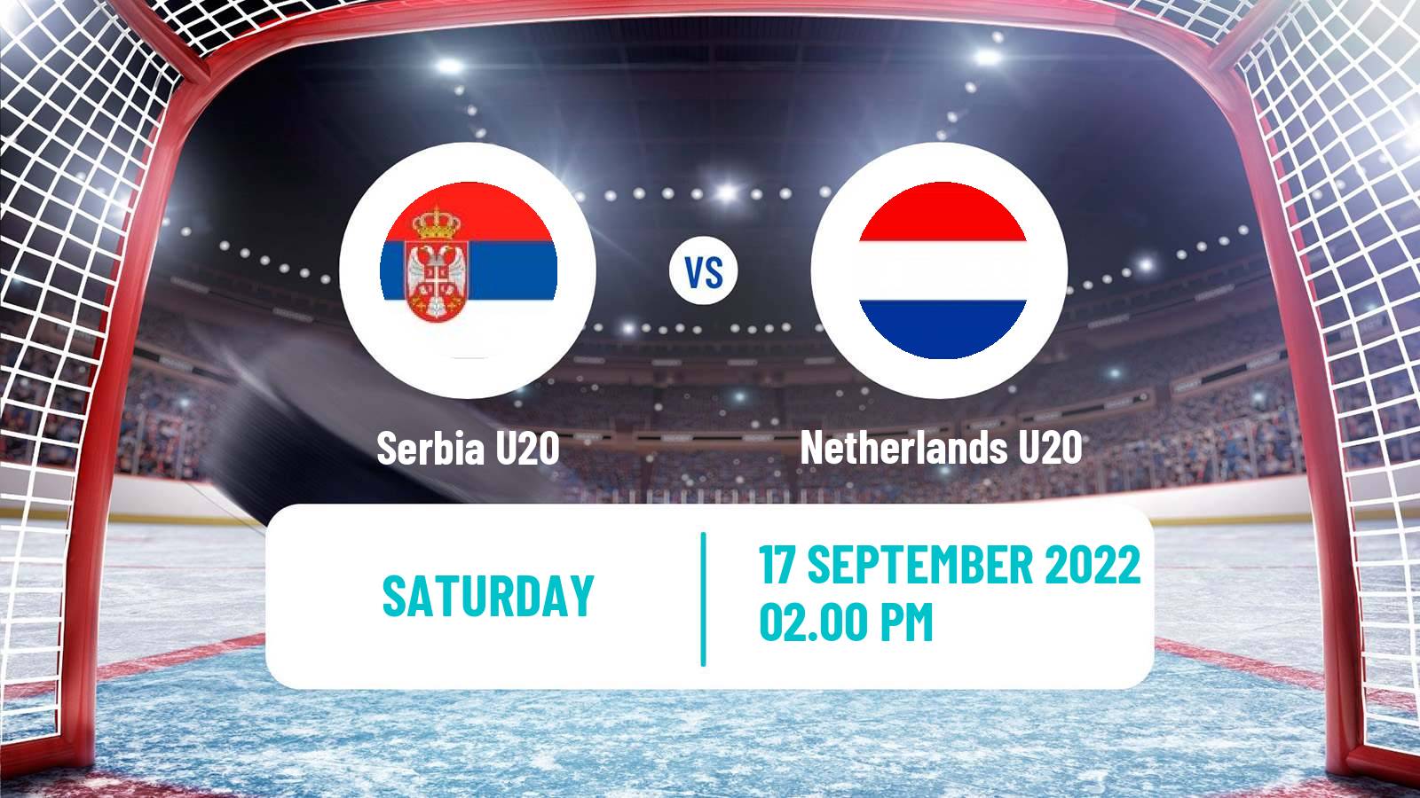 Hockey IIHF World U20 Championship IIB Serbia U20 - Netherlands U20