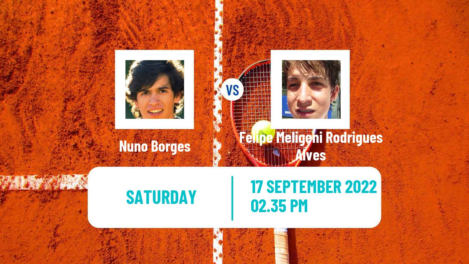 Tennis Davis Cup World Group I Nuno Borges - Felipe Meligeni Rodrigues Alves