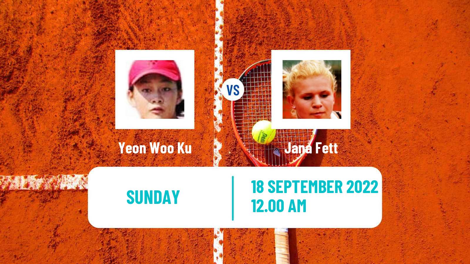 Tennis WTA Seoul Yeon Woo Ku - Jana Fett
