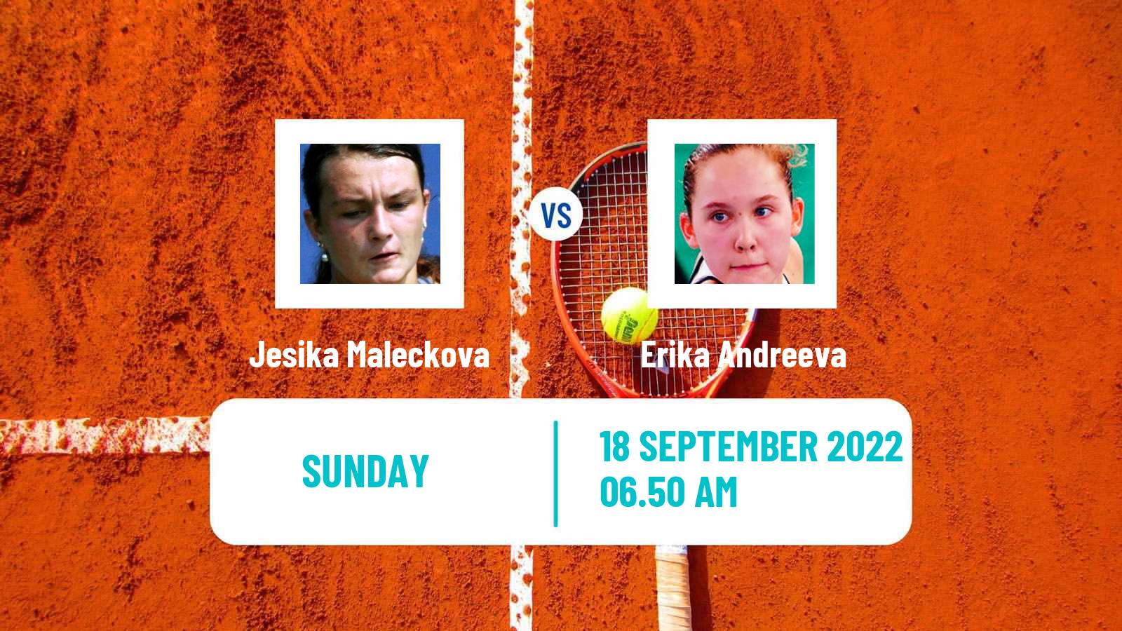 Tennis ATP Challenger Jesika Maleckova - Erika Andreeva