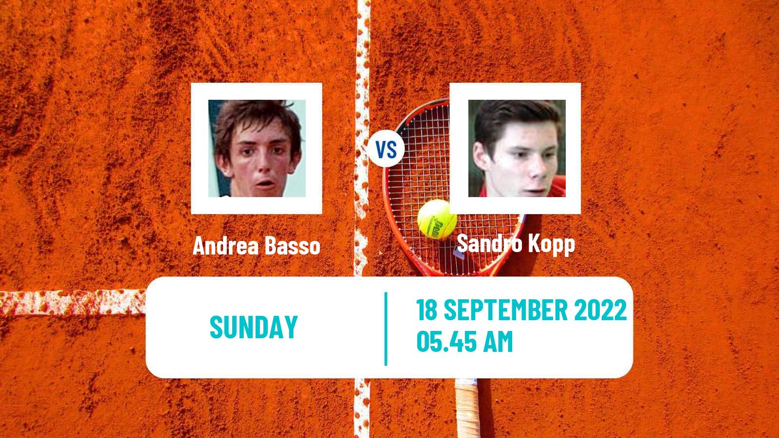 Tennis ATP Challenger Andrea Basso - Sandro Kopp