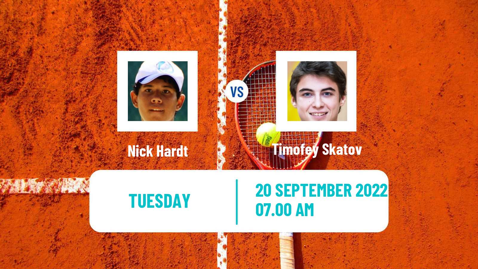 Tennis ATP Challenger Nick Hardt - Timofey Skatov