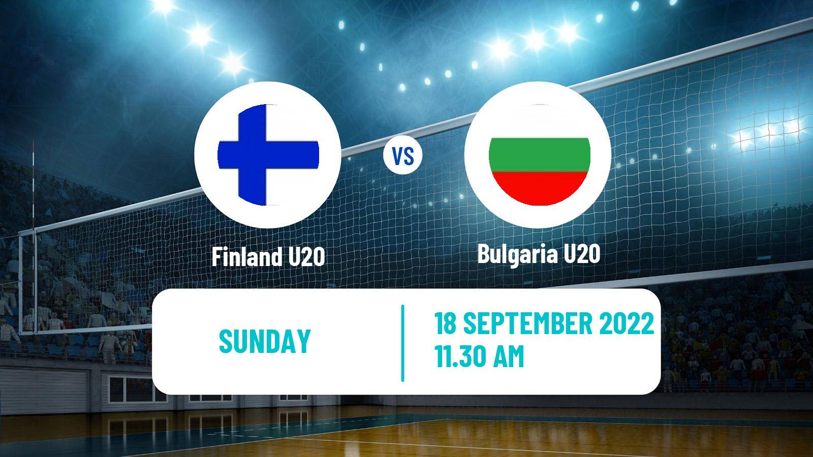 Volleyball European Championship U20 Volleyball Finland U20 - Bulgaria U20