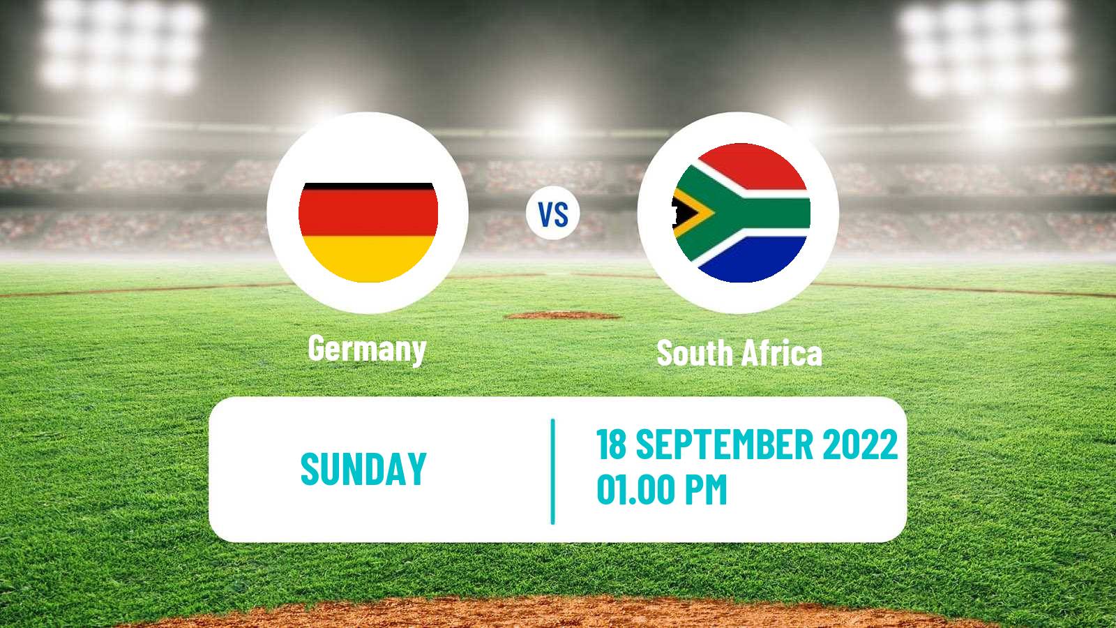 Baseball World Baseball Classic Germany - South Africa