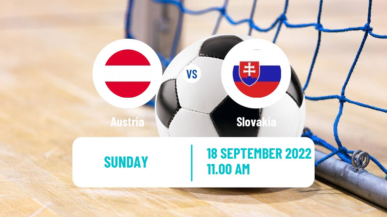 Futsal Friendly International Futsal Austria - Slovakia