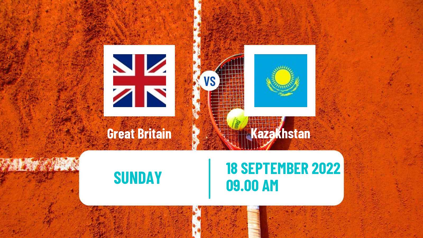 Tennis Davis Cup - World Group Teams Great Britain - Kazakhstan