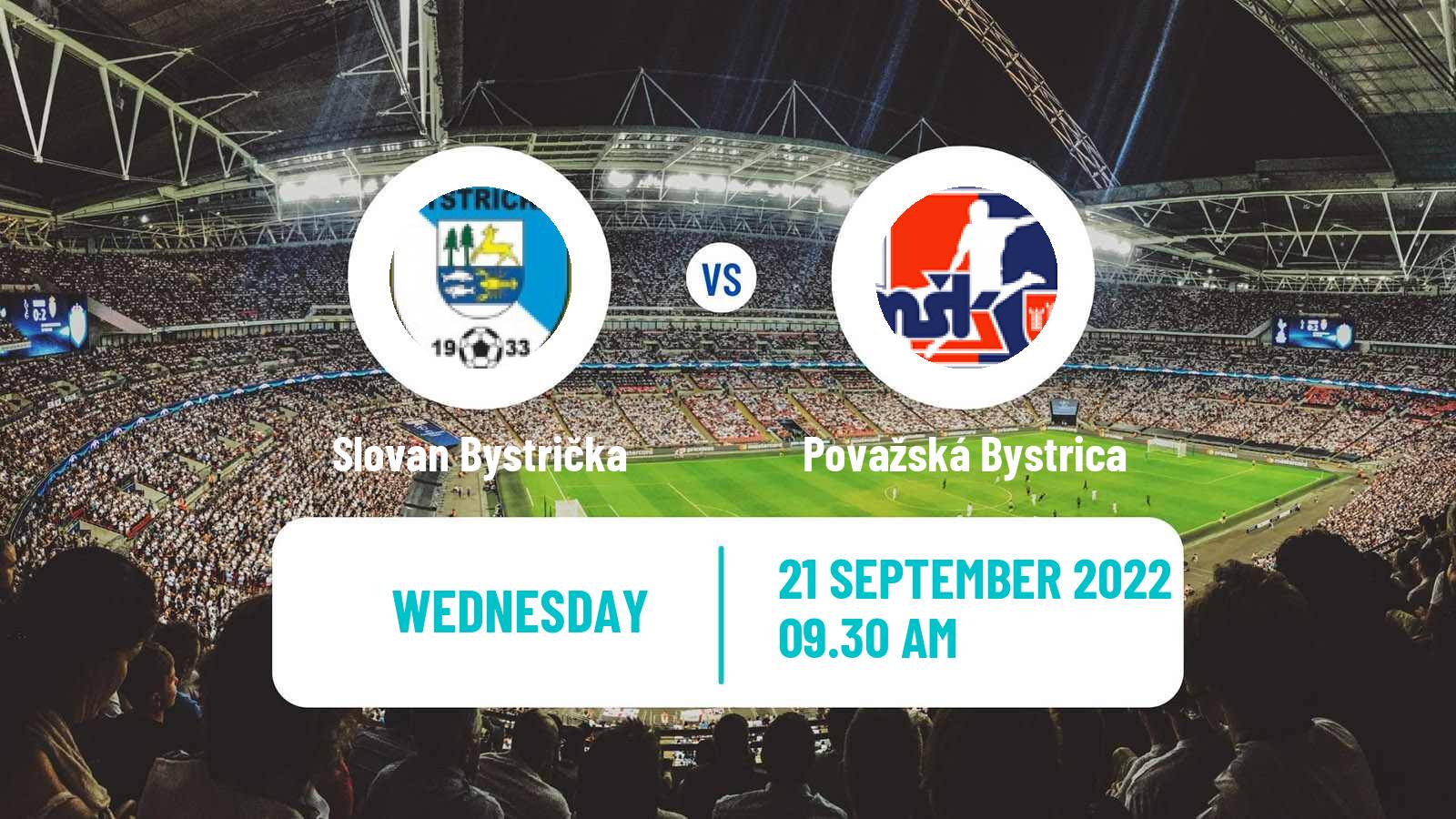 Soccer Slovak Cup Slovan Bystrička - Považská Bystrica