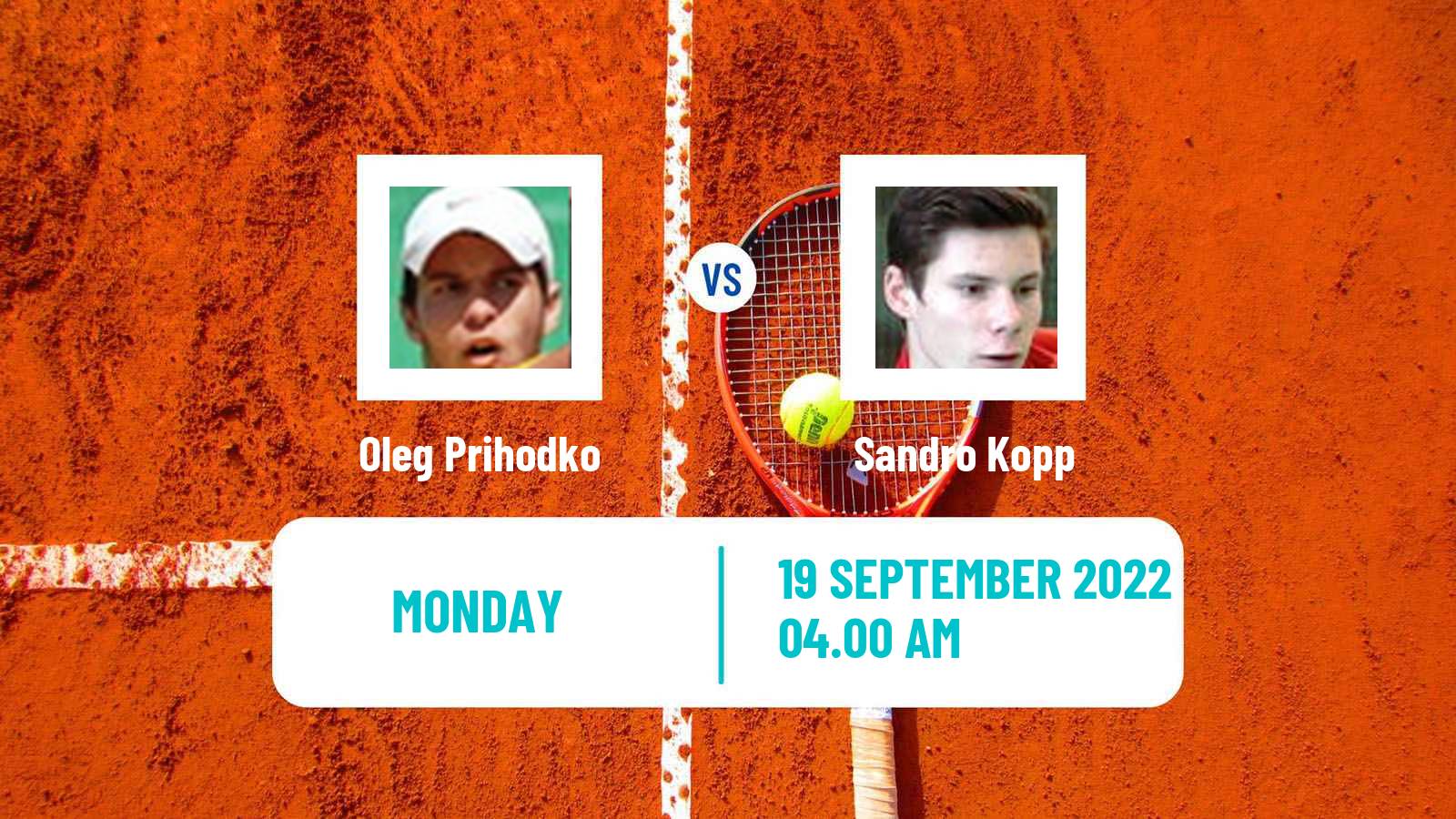 Tennis ATP Challenger Oleg Prihodko - Sandro Kopp