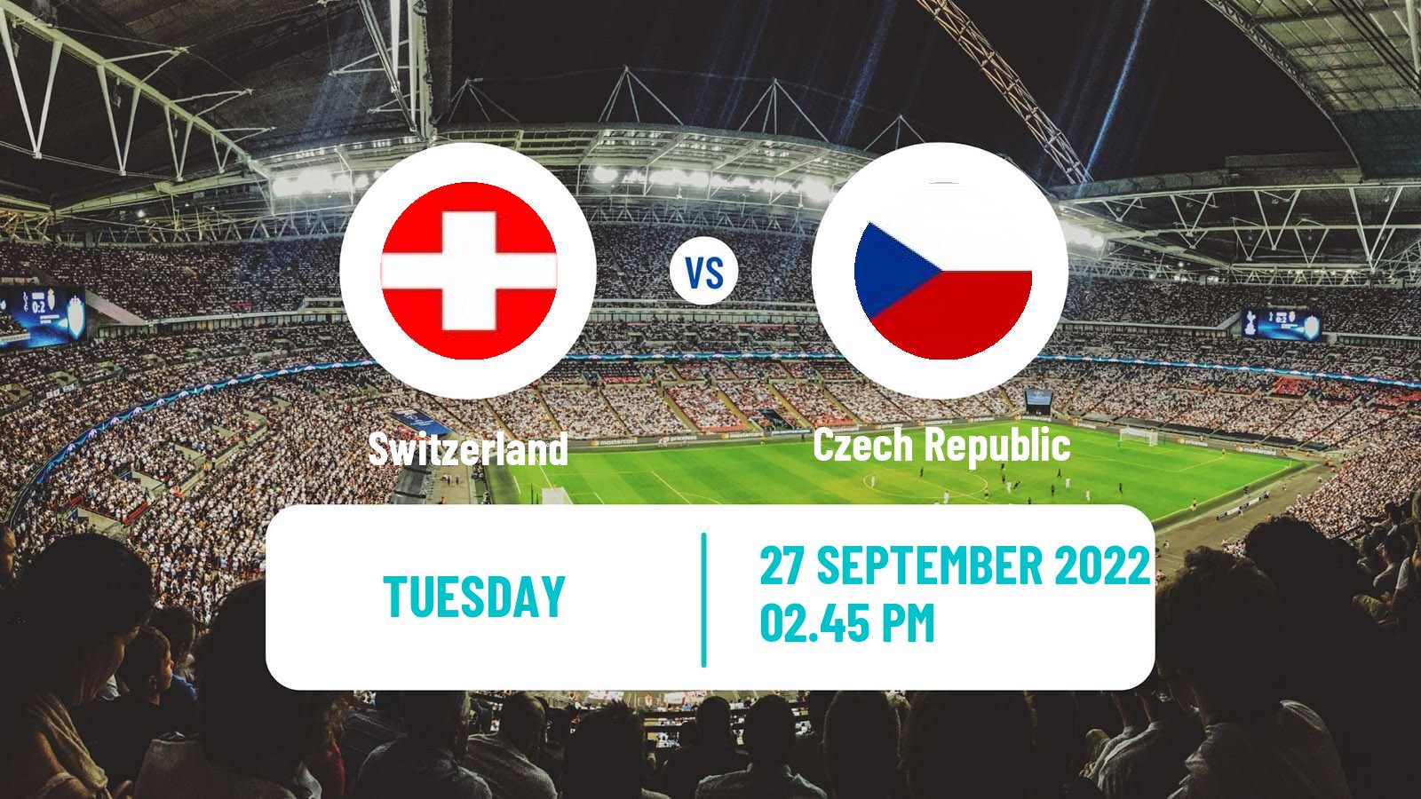 Soccer UEFA Nations League Switzerland - Czech Republic