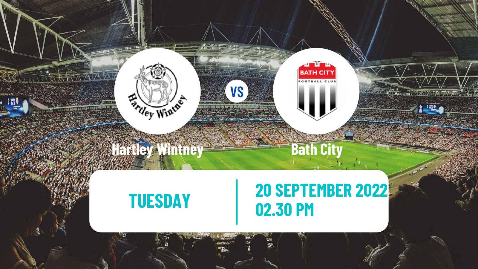 Soccer English FA Cup Hartley Wintney - Bath City