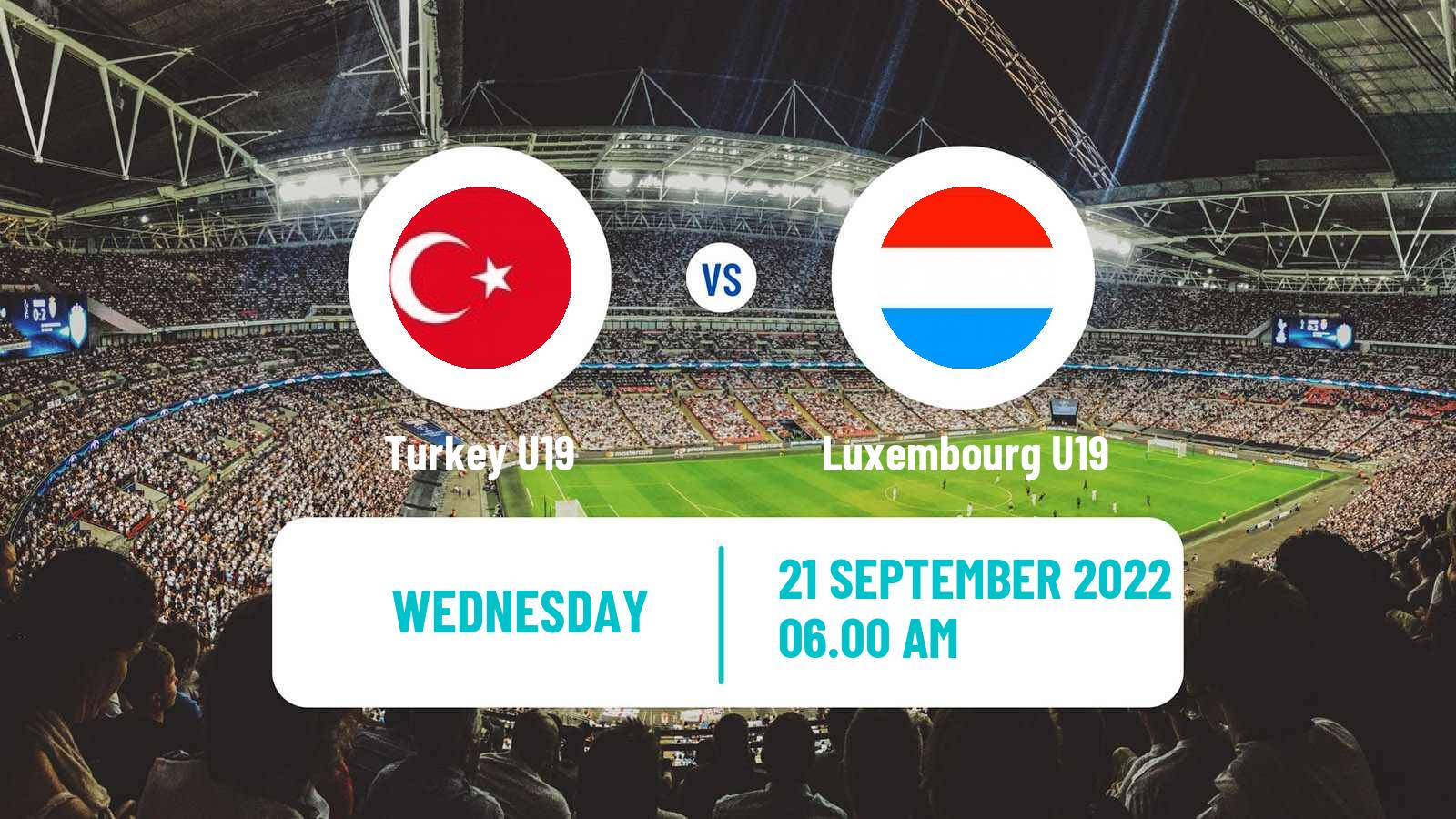 Soccer UEFA Euro U19 Turkey U19 - Luxembourg U19