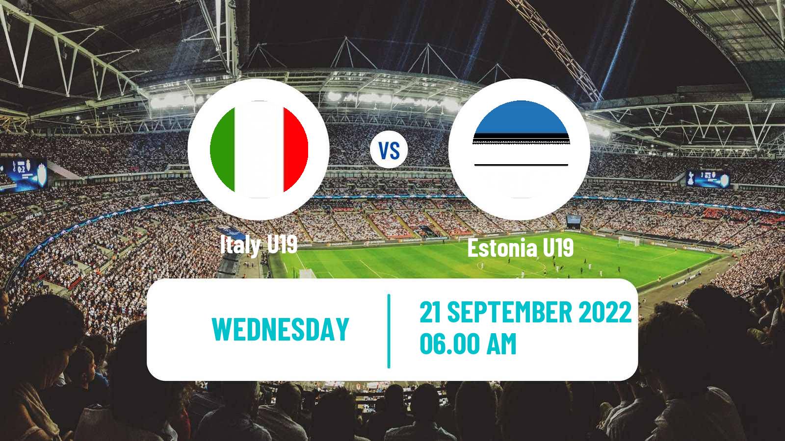 Soccer UEFA Euro U19 Italy U19 - Estonia U19