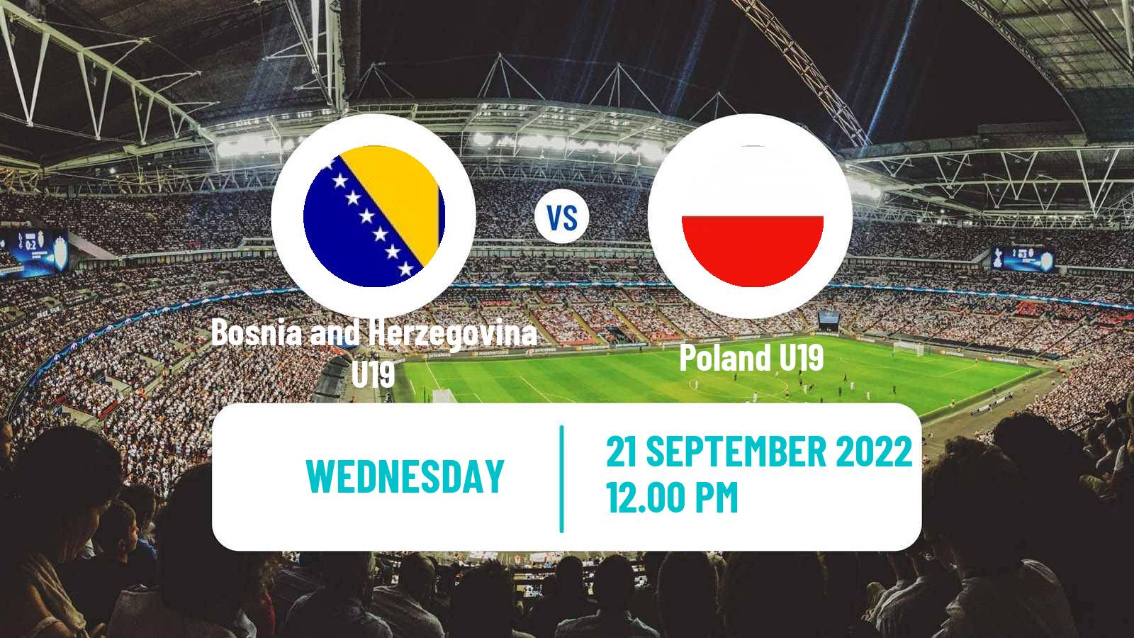 Soccer UEFA Euro U19 Bosnia and Herzegovina U19 - Poland U19