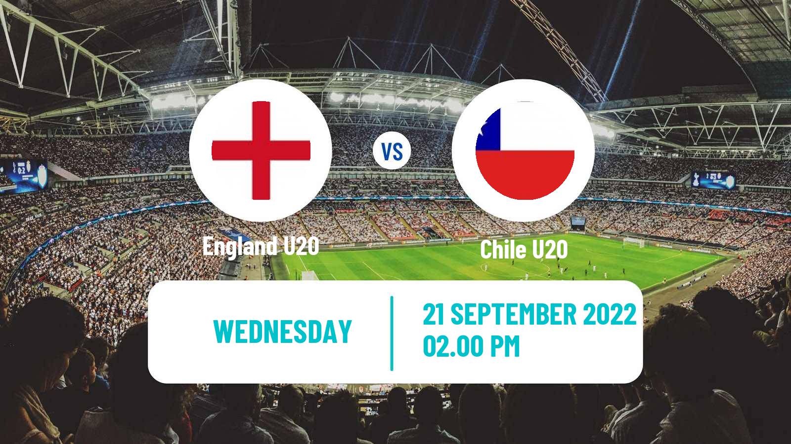 Soccer Friendly England U20 - Chile U20
