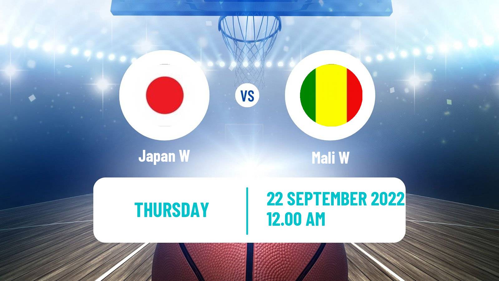 Basketball World Cup Basketball Women Japan W - Mali W