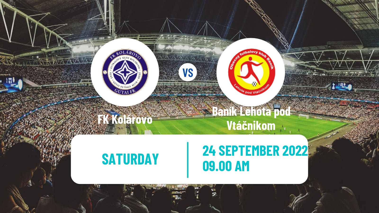 Soccer Slovak 4 Liga West Kolárovo - Baník Lehota pod Vtáčnikom