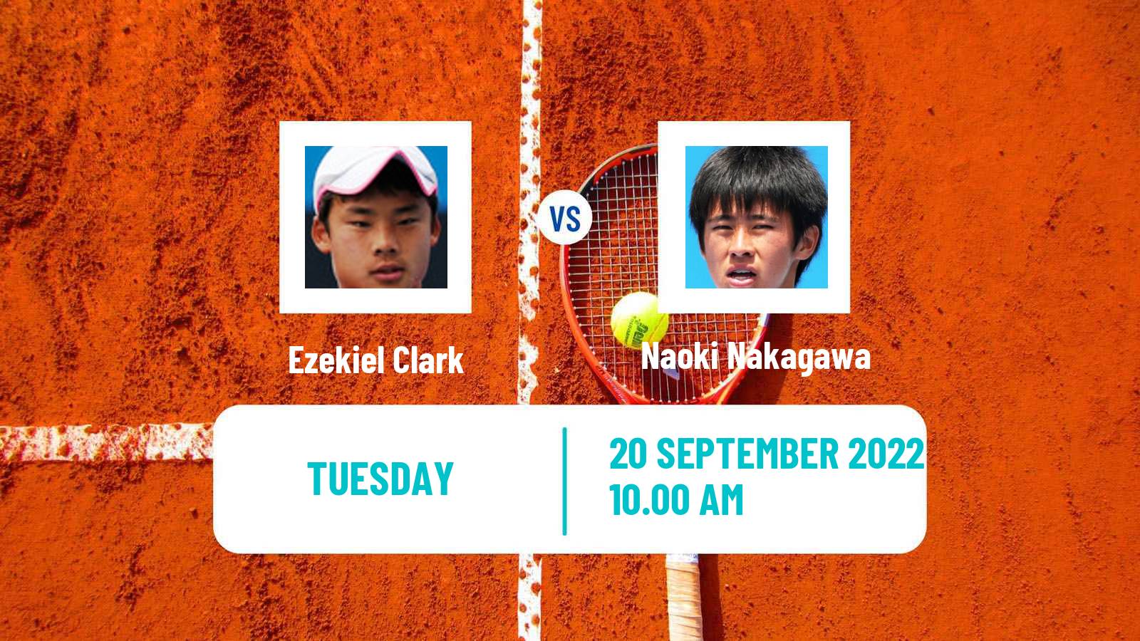 Tennis ATP Challenger Ezekiel Clark - Naoki Nakagawa