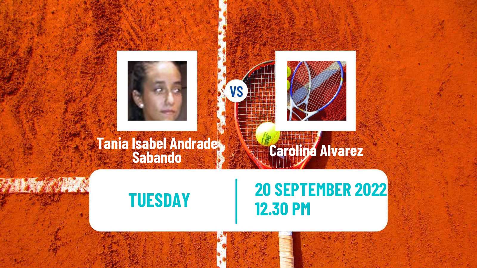 Tennis ITF Tournaments Tania Isabel Andrade Sabando - Carolina Alvarez