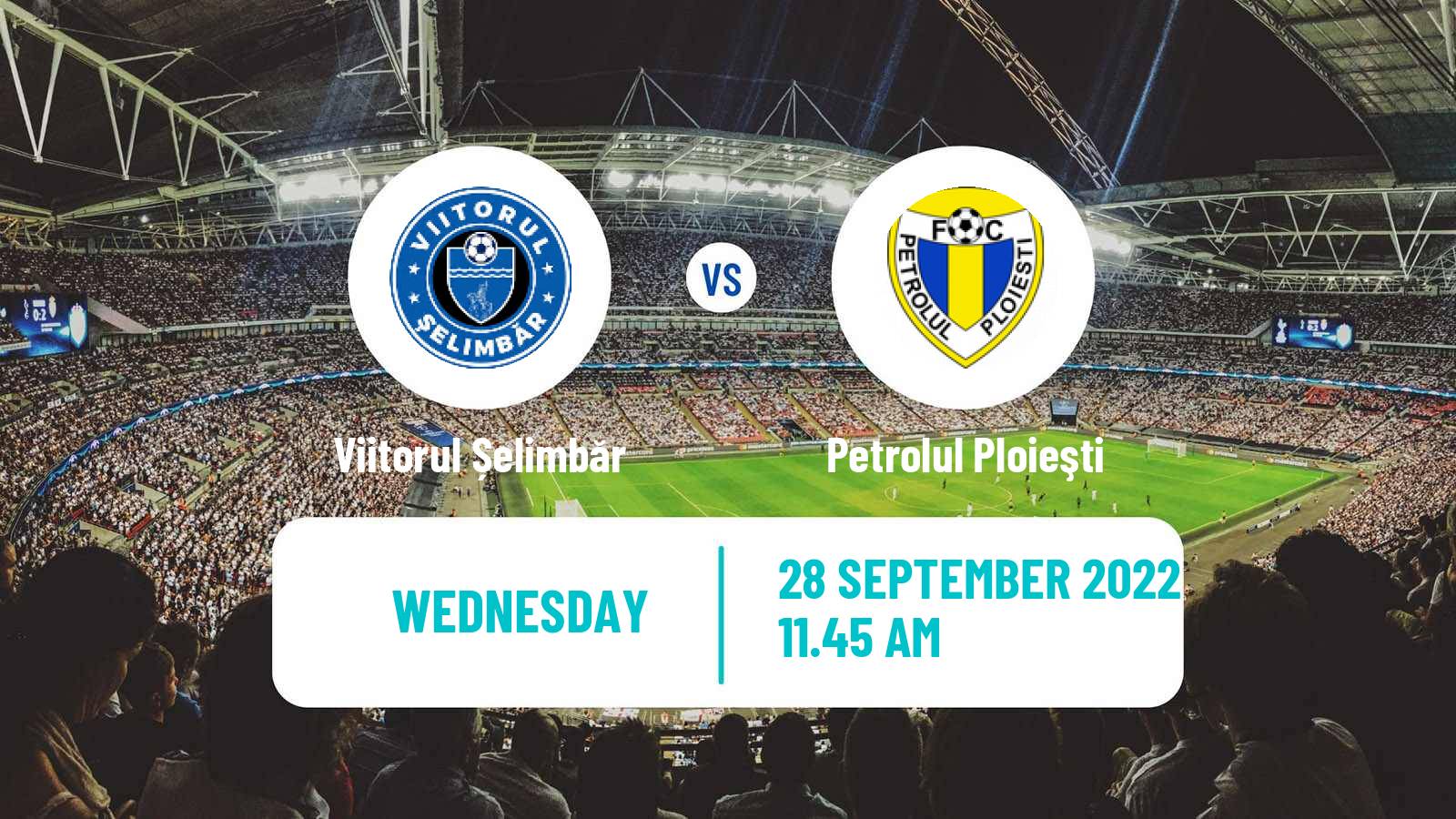 Soccer Romanian Cup Viitorul Șelimbăr - Petrolul Ploieşti