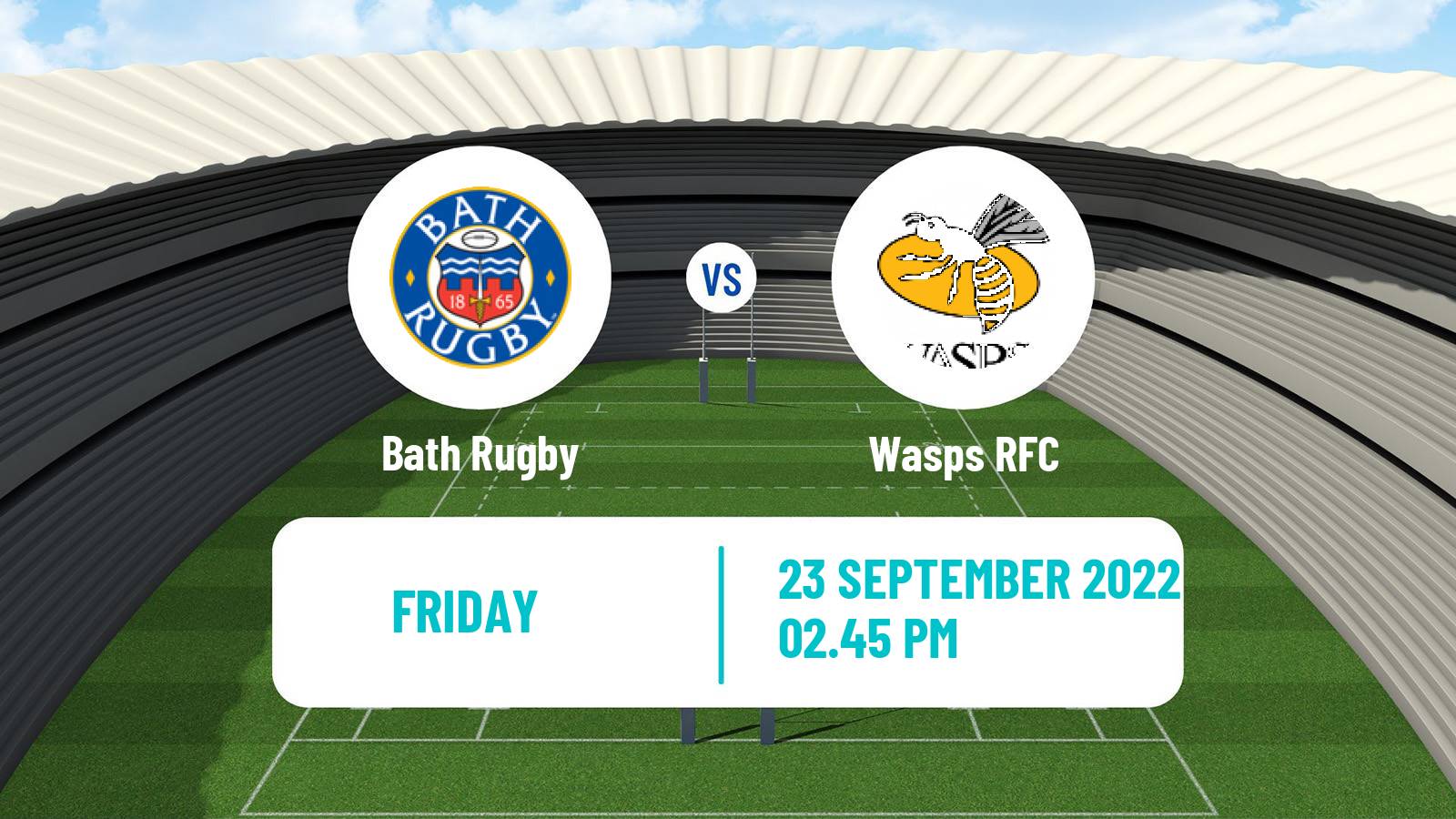 Rugby union English Premiership Rugby Bath - Wasps RFC