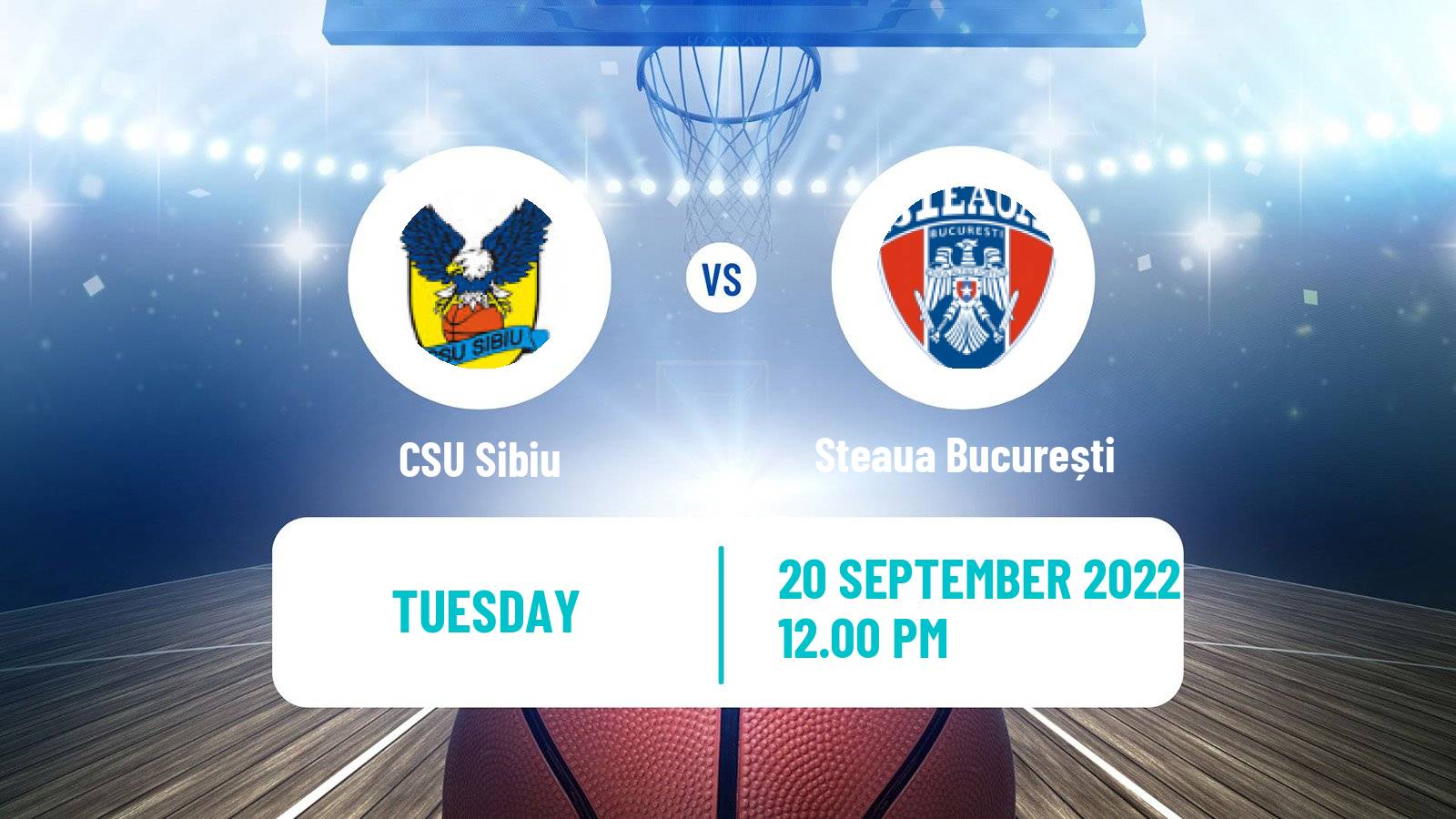 Basketball Club Friendly Basketball CSU Sibiu - Steaua București