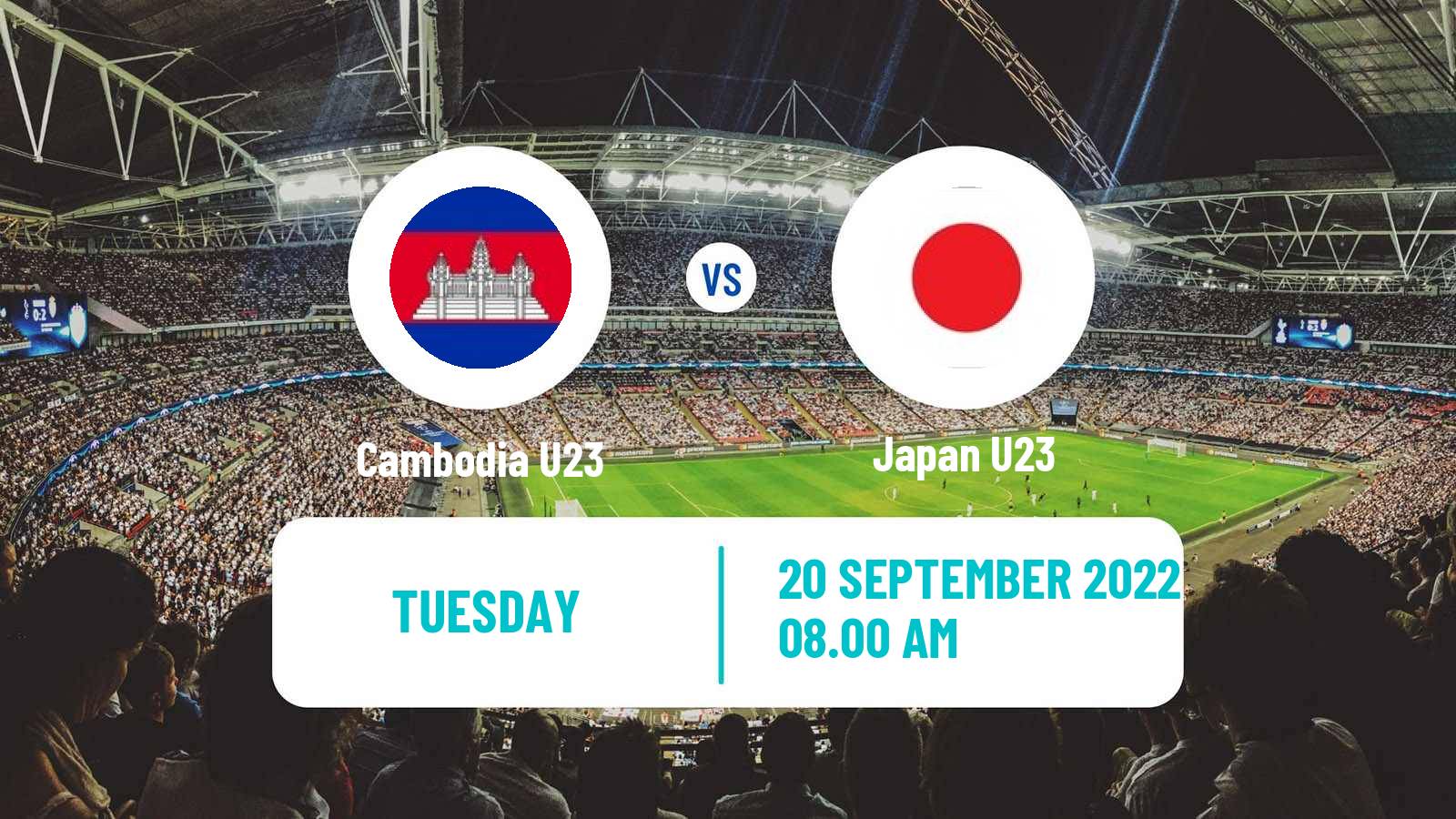 Soccer Friendly Cambodia U23 - Japan U23